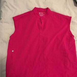 Figs Ultra Rose Rafaela Top